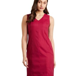 Symbol Premium Women's Bodycon Dress (Knee Length | Desk-to-Dinner)