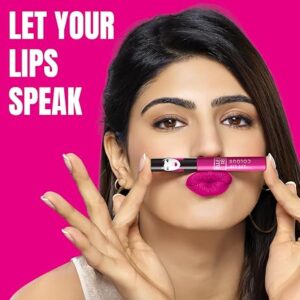 Elle 18 Lit Lip, Matte Finish, Lavendar Hues, 16 hrs Long Lasting Liquid Lipstick, Smudge and Transfer Proof Lipstick, One-stroke application, Quick Drying | 5.6 ml