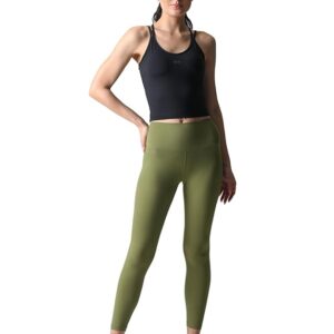 STRCH Nylon Women's SleekFit Leggings | Black